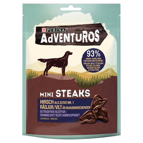 Purina Adventuros Mini Steaks Hirsch 70 g