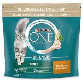 Abbildung Purina One Bifensis Adult reich an Huhn 1,4 kg