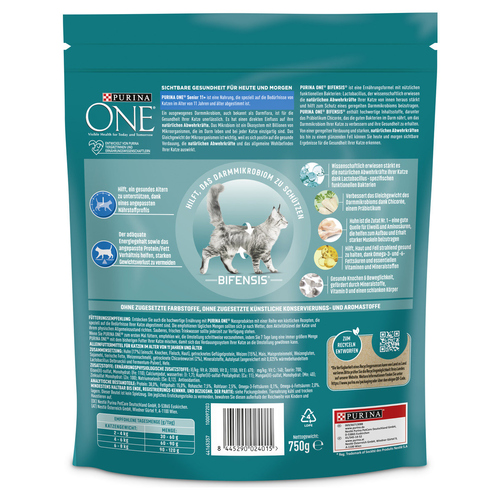 weitere Abbildung Purina One Bifensis Senior 11+ reich an Huhn 750 g