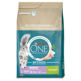 Abbildung Purina One Bifensis Sensitive reich an Truthahn 2,8 kg