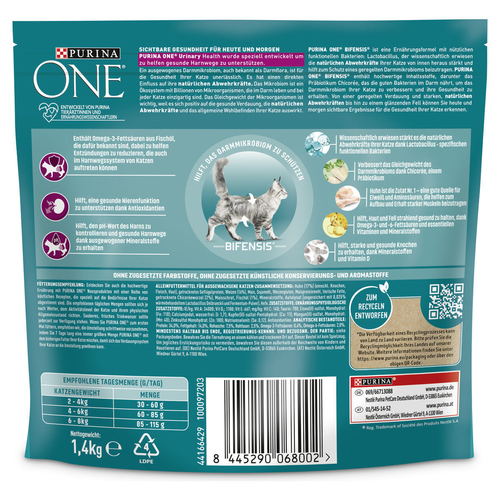 weitere Abbildung Purina One Bifensis Urinary Health Huhn 1,4 kg