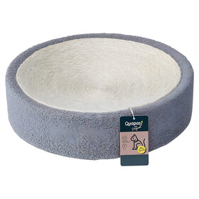 Abbildung Quapas Catscratcher Plsch Sisal grau