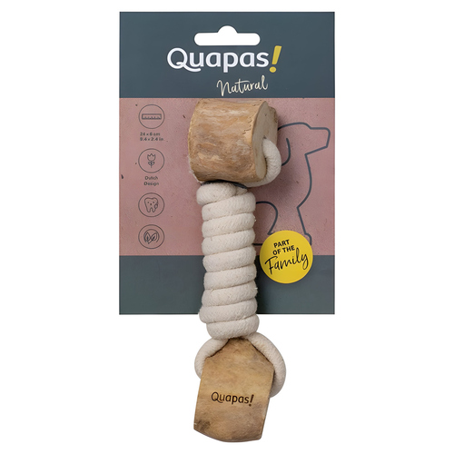 Quapas Hundespielzeug Kaffeeholz Twist