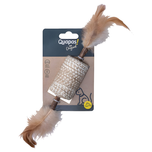 weitere Abbildung Quapas Katzenspielzeug Barrel Stick mit Federn