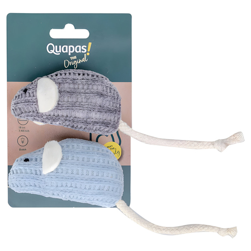 Quapas Katzenspielzeug Maus - 2 Stück