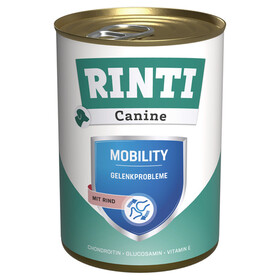 Abbildung Rinti Canine Mobility mit Rind 400 g - 12 Stck