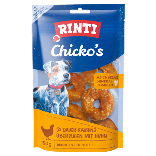 Rinti Chicko Dauer-Kauringe mit Huhn 5 x 30 g - 9 Stück