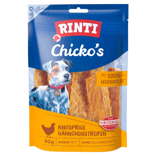 Rinti Chicko Knusprige Hähnchenstreifen 90 g - 12 Stück / Sparpaket