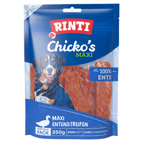 Rinti Chicko Maxi Entenstreifen 250 g - 9 Stück / Sparpaket