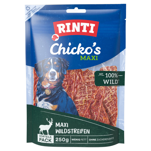 Rinti Chicko Maxi Wildstreifen 250 g - 9 Stück / Sparpaket