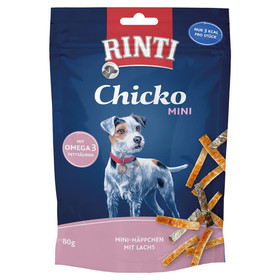 Abbildung Rinti Chicko Mini-Hppchen mit Lachs 80 g - 12 Stck