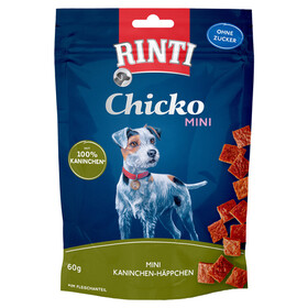 Abbildung Rinti Chicko Mini Kaninchen-Hppchen 60 g - 12 Stck