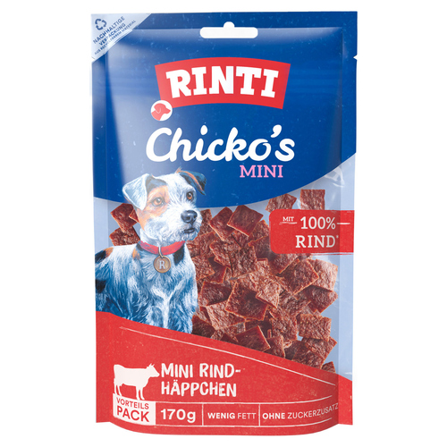 Rinti Chicko Mini Rind-Häppchen 170 g - 9 Stück