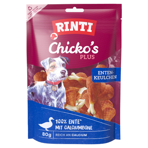 Rinti Chicko Plus Entenkeulchen 80 g - 12 Stück