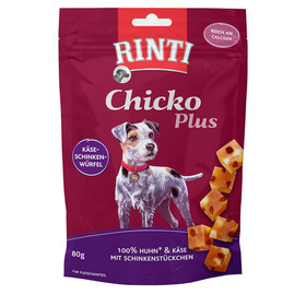 Abbildung Rinti Chicko Plus Kse-Schinken-Wrfel 80 g - 12 Stck