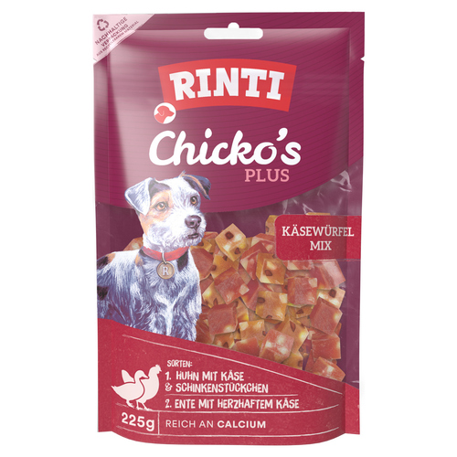 Rinti Chicko Plus Käsewürfelmix 225 g - 9 Stück
