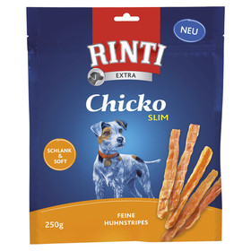 Abbildung Rinti Chicko Slim Feine Huhnstripes 250 g - 9 Stck