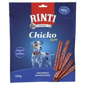 Abbildung Rinti Chicko Slim Knusprige Entenstripes 250 g - 9 Stck