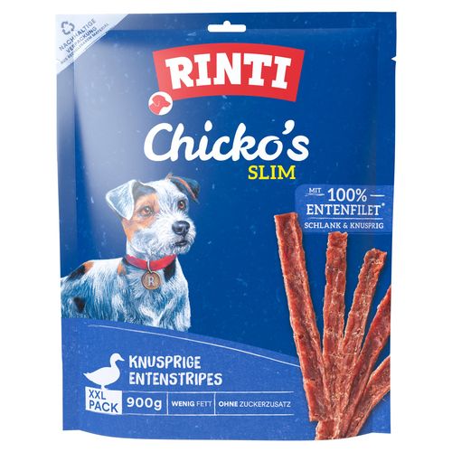 Rinti Chicko Slim Knusprige Entenstripes 900 g - 4 Stück