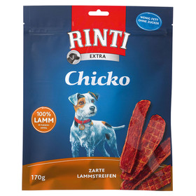 Abbildung Rinti Chicko Zarte Lammstreifen 170 g - 9 Stck