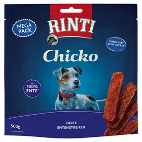Abbildung Rinti Chicko mit Ente Megapack 500 g - 5 Stck