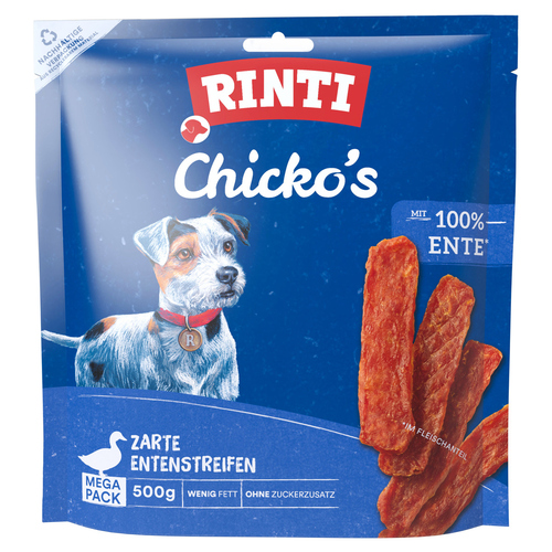 Rinti Chicko mit Ente Megapack 500 g - 5 Stück
