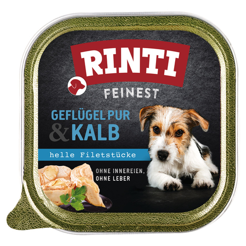 Rinti Feinest Geflügel Pur & Kalb 150 g - 11 Stück