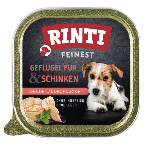 Rinti Feinest Geflügel Pur & Schinken 150 g - 11 Stück
