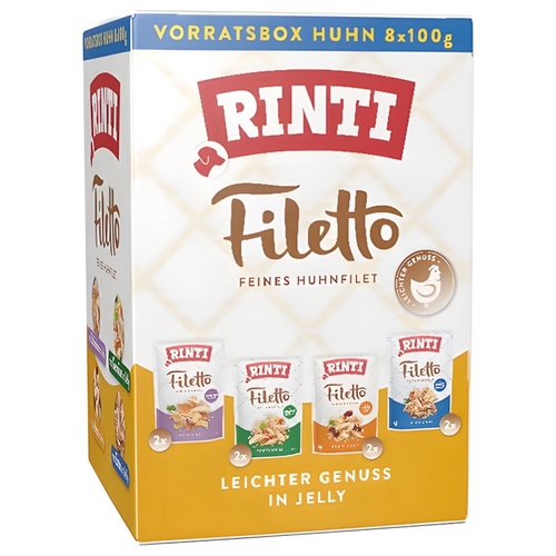 Rinti Filetto Multibox 8 x 100 g - 4 Stück