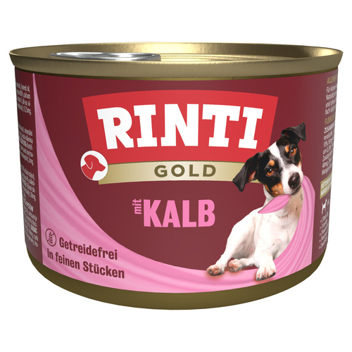 Rinti Gold mit Kalbstückchen 185 g - 12 Stück