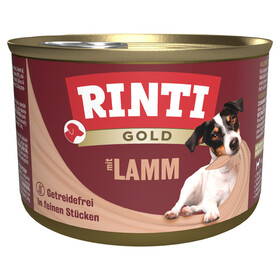 Abbildung Rinti Gold mit Lammstckchen 185 g - 12 Stck