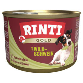 Abbildung Rinti Gold mit Wildschwein 185 g - 12 Stck