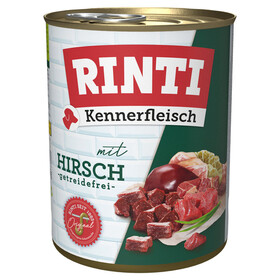 Abbildung Rinti Kennerfleisch Hirsch 800 g - 12 Stck