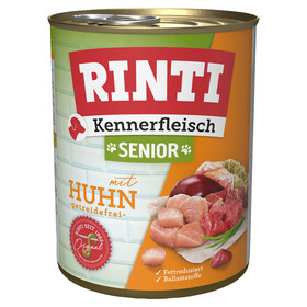 Abbildung Rinti Kennerfleisch Junior mit Huhn 800 g - 12 Stck
