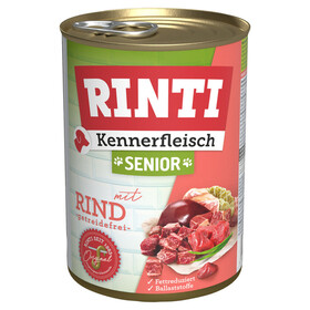 Abbildung Rinti Kennerfleisch Senior mit Rind 400 g - 12 Stück