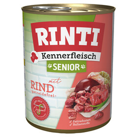 Abbildung Rinti Kennerfleisch Senior mit Rind 800 g - 12 Stück