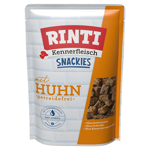 Rinti Kennerfleisch Snackies Adult Huhn 225 g - 5 Stück