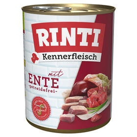 Abbildung Rinti Kennerfleisch mit Ente 800 g - 12 Stck
