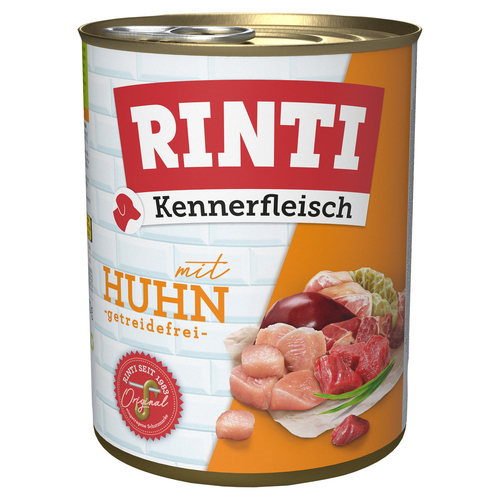 Rinti Kennerfleisch mit Huhn 800 g - 12 Stück