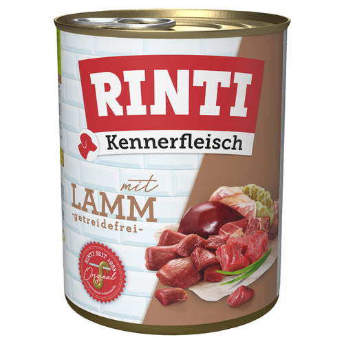 Rinti Kennerfleisch mit Lamm 800 g - 12 Stück