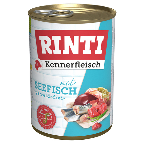 Rinti Kennerfleisch mit Seefisch 400 g - 12 Stück