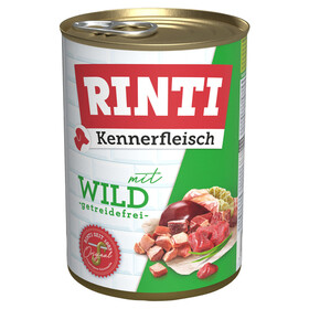 Abbildung Rinti Kennerfleisch mit Wild 400 g - 24 Stück