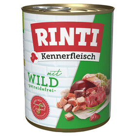 Abbildung Rinti Kennerfleisch mit Wild 800 g - 12 Stck