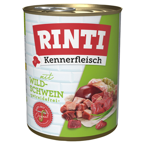 Rinti Kennerfleisch mit Wildschwein 800 g - 12 Stück