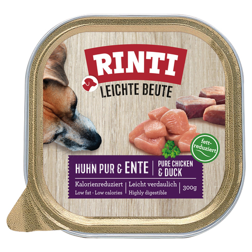 Rinti Leichte Beute Huhn Pur & Ente 300 g - 9 Stück