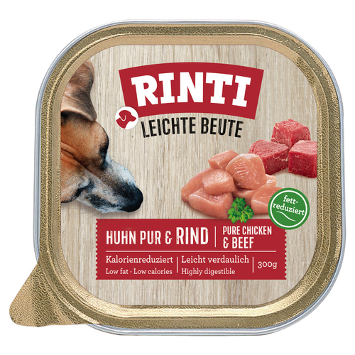 Rinti Leichte Beute Huhn Pur & Rind 300 g - 9 Stück