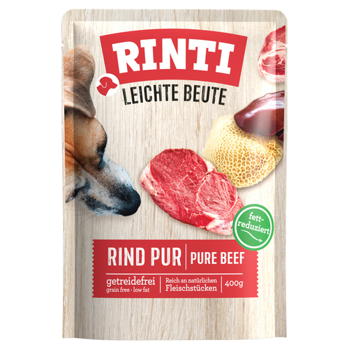 Rinti Leichte Beute Rind Pur 400 g - 10 Stück