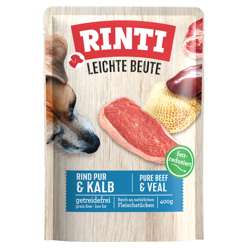 Rinti Leichte Beute Rind Pur & Kalb 400 g - 10 Stück