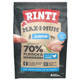 Abbildung Rinti MAX-I-MUM Junior Huhn 4 kg