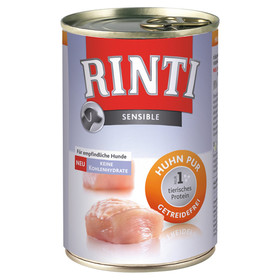 Abbildung Rinti Sensible Huhn pur 400 g - 12 Stck